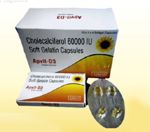 Hot gynae care products of Daksh Gynocare -	capsule apvit d3.JPG	